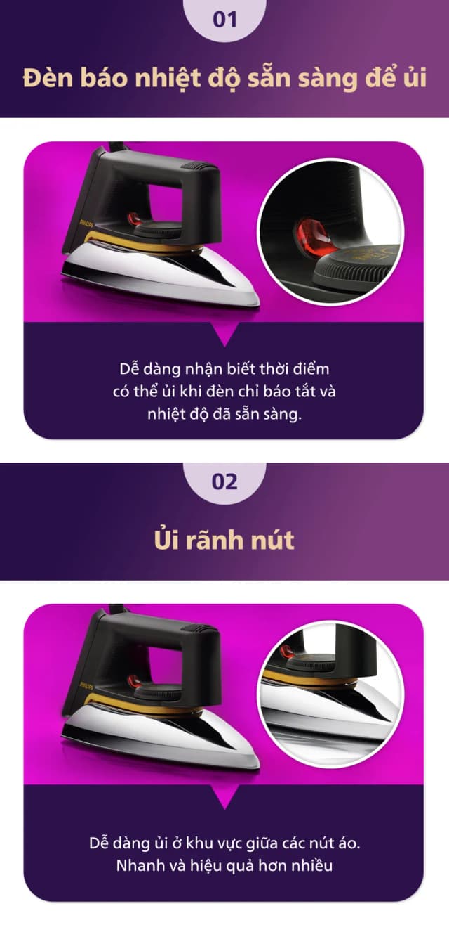 Top 1 so sánh giá Bàn ủi khô Delites RC-01 1000W - Tìm sản phẩm giá rẻ nhất - Ảnh 52