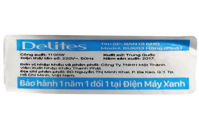 Top 1 so sánh giá Bàn ủi khô Delites RC-01 1000W - Tìm sản phẩm giá rẻ nhất - Ảnh 76