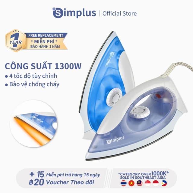 Top 1 so sánh giá Bàn ủi khô Delites RC-01 1000W - Tìm sản phẩm giá rẻ nhất - Ảnh 97