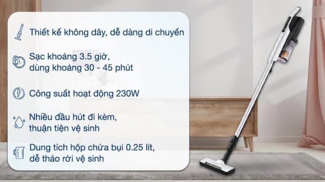 So sánh giá Máy hút bụi không dây Hitachi PV-XL1K WH rẻ nhất? - Ảnh 12
