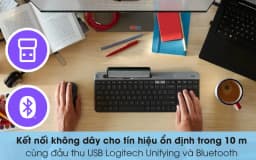 Bàn Phím Không Dây Bluetooth Logitech K580 - Giá rẻ nhất hôm nay - Ảnh 3