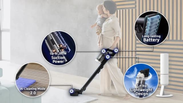 So sánh giá Máy hút bụi không dây Samsung VS80F28DBP/SV rẻ nhất? - Ảnh 14