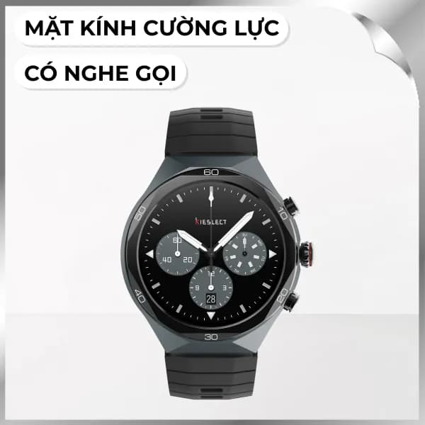 So sánh giá Kieslect Calling Watch Actor 46.5 mm dây silicone Đen rẻ nhất? - Ảnh 11