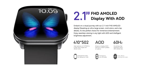 So sánh giá Kieslect Calling Watch Balance 45.4 mm dây da Đen rẻ nhất? - Ảnh 20