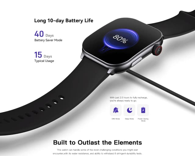 So sánh giá Kieslect Calling Watch Balance 45.4 mm dây da Đen rẻ nhất? - Ảnh 8