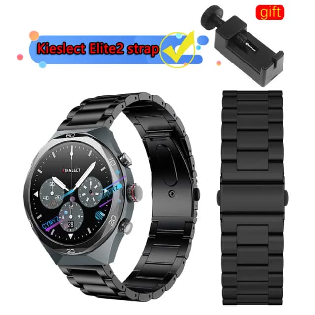 So sánh giá Kieslect Calling Watch Elite 2 48.6 mm dây silicone Đen rẻ nhất? - Ảnh 20