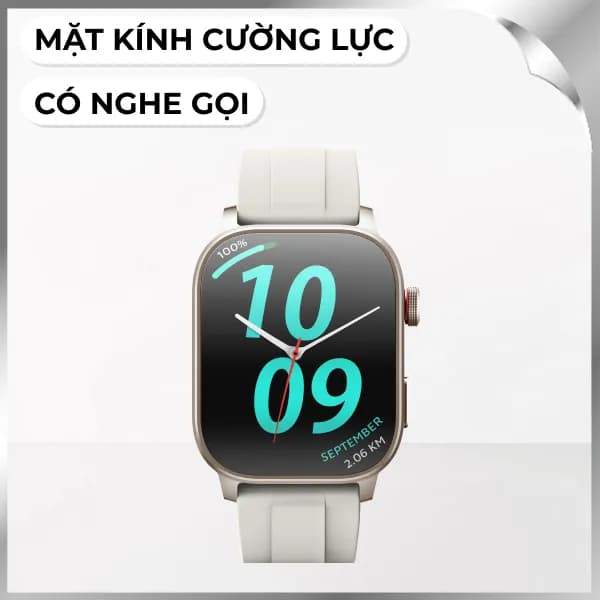 So sánh giá Kieslect Calling Watch Ks 3 Elite 46.8 mm dây silicone Trắng rẻ nhất? - Ảnh 3