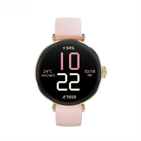 Kieslect Lady Watch Pura 40.08 mm dây silicone Vàng Hồng - Ảnh 3