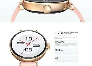 So sánh giá Kieslect Lady Watch Pura 40.08 mm dây silicone Vàng Hồng rẻ nhất? - Ảnh 13