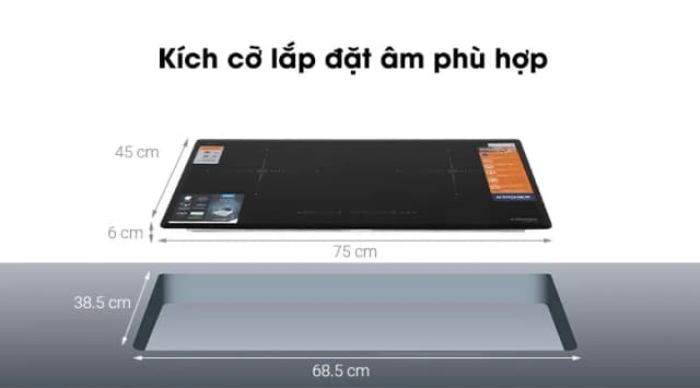 Top 1 so sánh giá Bếp từ đôi lắp âm Kocher DI-806GE02 - Tìm sản phẩm giá rẻ nhất - Ảnh 9