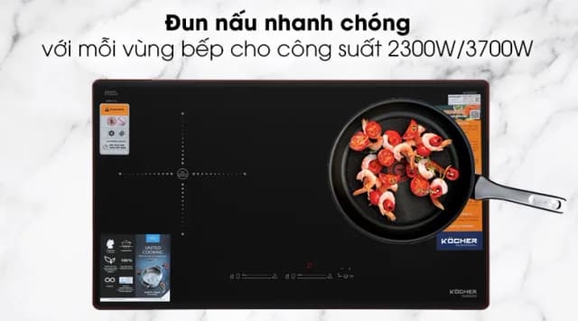 Top 1 so sánh giá Bếp từ đôi lắp âm Kocher DI-806GE02 - Tìm sản phẩm giá rẻ nhất - Ảnh 15