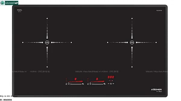 Top 1 so sánh giá Bếp từ đôi lắp âm Kocher DI-806GE02 - Tìm sản phẩm giá rẻ nhất - Ảnh 5