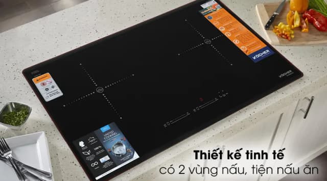 Top 1 so sánh giá Bếp từ đôi lắp âm Kocher DI-806GE02 - Tìm sản phẩm giá rẻ nhất - Ảnh 6