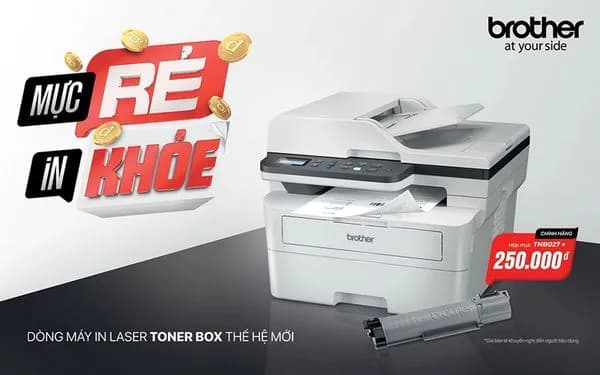 So sánh giá Máy in laser trắng đen đa năng Brother DCP-B7620DW Wifi rẻ nhất? - Ảnh 4