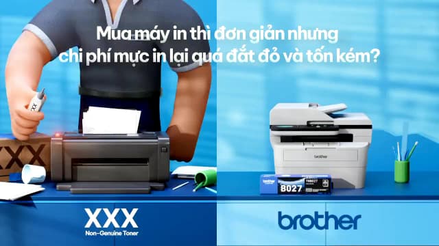 So sánh giá Máy in laser trắng đen đa năng Brother DCP-B7620DW Wifi rẻ nhất? - Ảnh 10