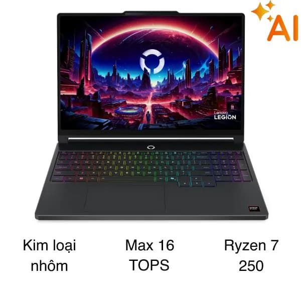 Laptop Lenovo Gaming Legion 5 15AHP11 - 83Q7001JVN (R7 250, 16GB, 512GB, RTX 5060 8GB, WQXGA OLED 165Hz, OfficeH24, Win11) - Ảnh 10