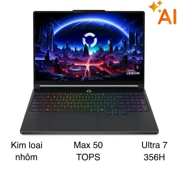 Laptop Lenovo Gaming Legion 5 15IPH11 - 83RW0023VN (Ultra 7 356H, 16GB, 512GB, RTX 5060 8GB, WQXGA OLED 165Hz, OfficeH24, Win11) - Ảnh 6