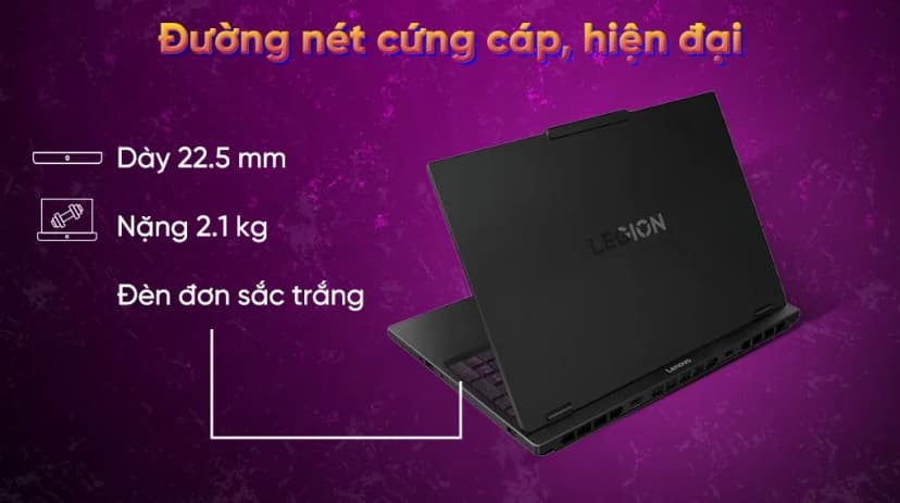 Laptop Lenovo Gaming Legion 5 15IRX10 - 83LY00HRVN (i7 13650HX, 16GB, 512GB, RTX 5050 8GB, WUXGA 165Hz, OfficeH24, Win11) - Giá rẻ nhất hôm nay - Ảnh 2