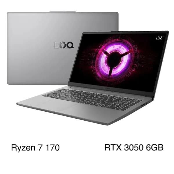 So sánh giá Laptop Lenovo Gaming LOQ 15ARP10 - 83S000CNVN (R7 170, 16GB, 512GB, RTX 3050 6GB, Full HD 144Hz, Win11) rẻ nhất? - Ảnh 2