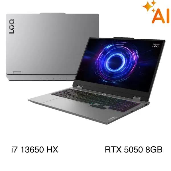 Laptop Lenovo Gaming LOQ 15IRX10 - 83JE00PEVN (i7 13650HX, 16GB, 512GB, RTX 5050 8GB, Full HD 144Hz, Win11) - Giá rẻ nhất hôm nay - Ảnh 1