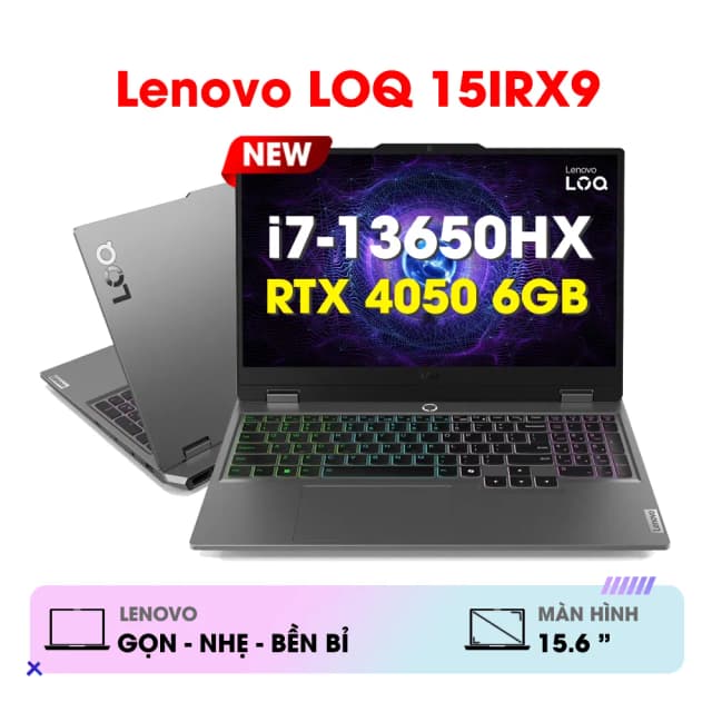 So sánh giá Laptop Lenovo Gaming LOQ 15IRX9 - 83DV01ALVN (i7 13650HX, 16GB, 512GB, RTX 4050 6GB, Full HD 144Hz, Win11) rẻ nhất? - Ảnh 11