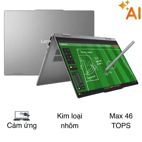 Laptop Lenovo IdeaPad 5 2in1 14IPH11 - 83UG0026VN (Ultra 5 322, 16GB, 512GB, WUXGA, Cảm ứng, Win11) - Giá rẻ nhất hôm nay - Ảnh 1