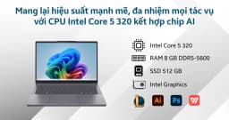 Laptop Lenovo IdeaPad Slim 3 14IWC11 - 83RQ002PVN (Core 5 320, 8GB, 512GB, WUXGA, Win11) - Giá rẻ nhất hôm nay - Ảnh 4