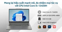 Laptop Lenovo IdeaPad Slim 3 15IRH10 - 83K1000GVN (i5 13420H, 24GB, 512GB, WUXGA, Win11) - Giá rẻ nhất hôm nay - Ảnh 14