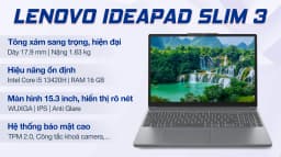 Laptop Lenovo IdeaPad Slim 3 15IRH10 - 83K1000GVN (i5 13420H, 24GB, 512GB, WUXGA, Win11) - Giá rẻ nhất hôm nay - Ảnh 10