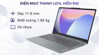 Laptop Lenovo Ideapad Slim 3 15IRH8 - 83EM003FVN (i7 13620H, 16GB, 1TB, Full HD, Win11) - 2
