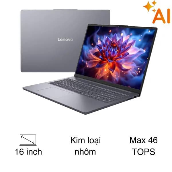 Laptop Lenovo IdeaPad Slim 3 16IPH11 - 83US002TVN (Ultra 5 322, 24GB, 512GB, WUXGA, Win11) - Ảnh 1