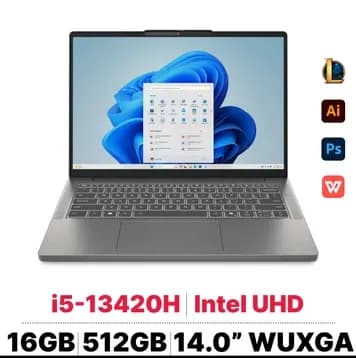 Laptop Lenovo Ideapad Slim 3 14IRH10 - 83K0000BVN (i5 13420H, 16GB, 512GB, WUXGA OLED, Win11) - 4