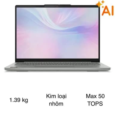 Laptop Lenovo IdeaPad Slim 5 OLED 14AKP10 - 83HX0066VN (R7 AI 350, 32GB, 512GB, WUXGA OLED, Win11)
