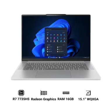 Laptop Lenovo IdeaPad Slim 5 OLED 15ARP10 - 83J3001DVN (R7 7735HS, 16GB, 512GB, WQXGA OLED 165Hz, Win11) - 13