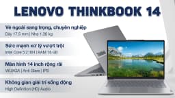 So sánh giá Laptop Lenovo ThinkBook 14 G8 - 21SG007SVN (Core 5 210H, 16GB, 512GB, WUXGA, Win11) - Tìm sản phẩm giá rẻ nhất - Ảnh 3