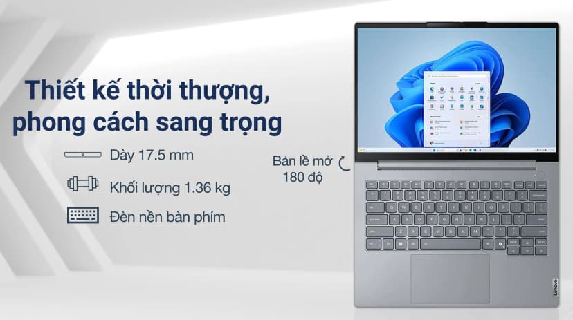 So sánh giá Laptop Lenovo ThinkBook 14 G8 - 21SG007SVN (Core 5 210H, 16GB, 512GB, WUXGA, Win11) - Tìm sản phẩm giá rẻ nhất - Ảnh 4