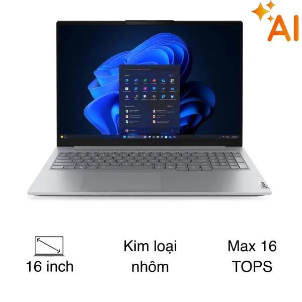 Laptop Lenovo ThinkBook 16 G9 - 21UT005MVN (R7 250, 16GB, 512GB, WUXGA, Win11) - Giá rẻ nhất hôm nay - Ảnh 1