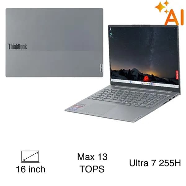So sánh giá Laptop Lenovo ThinkBook 16 - 21SK006YVN (Ultra 7 255H, 32GB, 1TB, WUXGA, Win11) rẻ nhất? - Ảnh 2