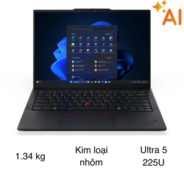 Laptop Lenovo ThinkPad E14 Gen 7 - 21SX005QVN (Ultra 5 225U, 32GB, 1TB, WUXGA, Win11) - Giá rẻ nhất hôm nay - Ảnh 2