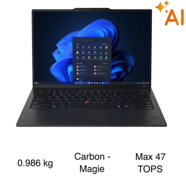 Laptop Lenovo ThinkPad X1 Carbon Gen 13 - 21NS010FVN (Ultra 7 256V, 16GB, 512GB, 2.8K OLED 120Hz, Win11Pro) - Giá rẻ nhất hôm nay - Ảnh 1