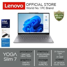 Laptop Lenovo Yoga Slim 7 OLED 14IMH9 - 83CV00DKVN (Ultra 7 155H, 32GB, 1TB, WUXGA OLED, OfficeH24+365, Win11) - Giá rẻ nhất hôm nay - Ảnh 15