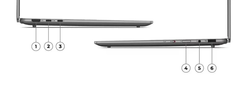 Laptop Lenovo Yoga Slim 7 OLED 14IMH9 - 83CV00DKVN (Ultra 7 155H, 32GB, 1TB, WUXGA OLED, OfficeH24+365, Win11) - Giá rẻ nhất hôm nay - Ảnh 16