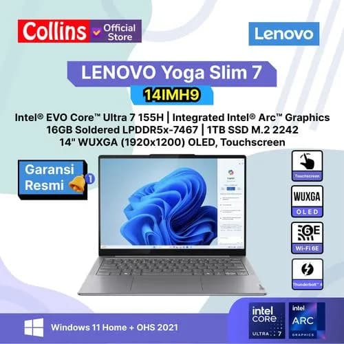 Top 1 so sánh giá Laptop Lenovo Yoga Slim 7 OLED 14IMH9 - 83CV00DKVN (Ultra 7 155H, 32GB, 1TB, WUXGA OLED, OfficeH24+365, Win11) - Tìm sản phẩm giá rẻ nhất - Ảnh 46