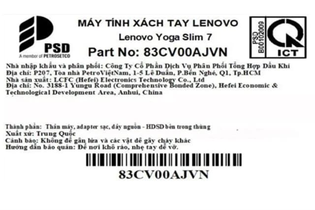 Top 1 so sánh giá Laptop Lenovo Yoga Slim 7 OLED 14IMH9 - 83CV00DKVN (Ultra 7 155H, 32GB, 1TB, WUXGA OLED, OfficeH24+365, Win11) - Tìm sản phẩm giá rẻ nhất - Ảnh 53