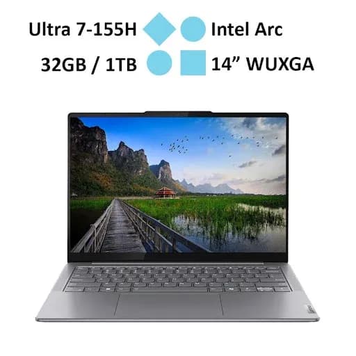 Top 1 so sánh giá Laptop Lenovo Yoga Slim 7 OLED 14IMH9 - 83CV00DKVN (Ultra 7 155H, 32GB, 1TB, WUXGA OLED, OfficeH24+365, Win11) - Tìm sản phẩm giá rẻ nhất - Ảnh 54