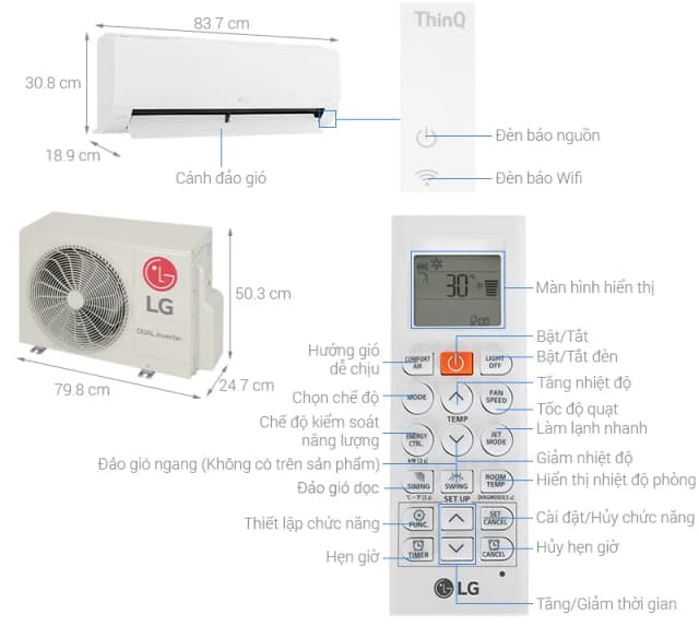 So sánh giá Máy lạnh LG Inverter 1.5 HP V13WIN1 rẻ nhất? - Ảnh 2