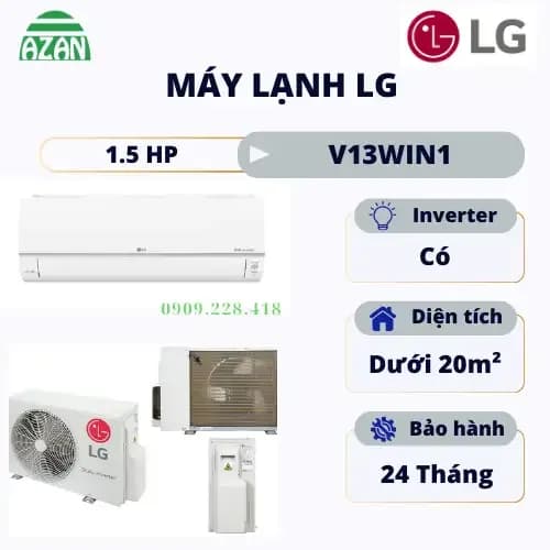 So sánh giá Máy lạnh LG Inverter 1.5 HP V13WIN1 rẻ nhất? - Ảnh 8