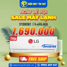 Máy lạnh LG Inverter 1 HP V10WIN1 - Giá rẻ nhất hôm nay - Ảnh 19