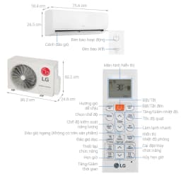 Máy lạnh LG Inverter 1 HP V10WIN1 - Giá rẻ nhất hôm nay - Ảnh 5
