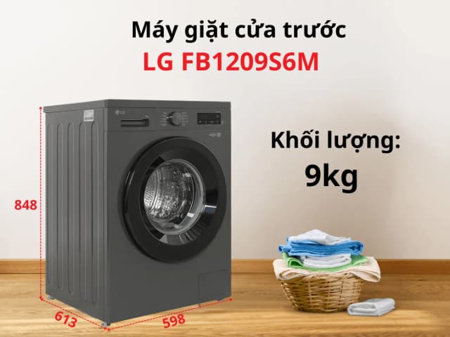 So sánh giá Máy giặt LG Inverter 9 kg FB1209S6M rẻ nhất? - Ảnh 13